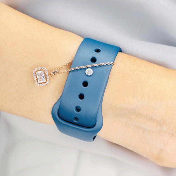 Rectangular Diamond Watch Charm